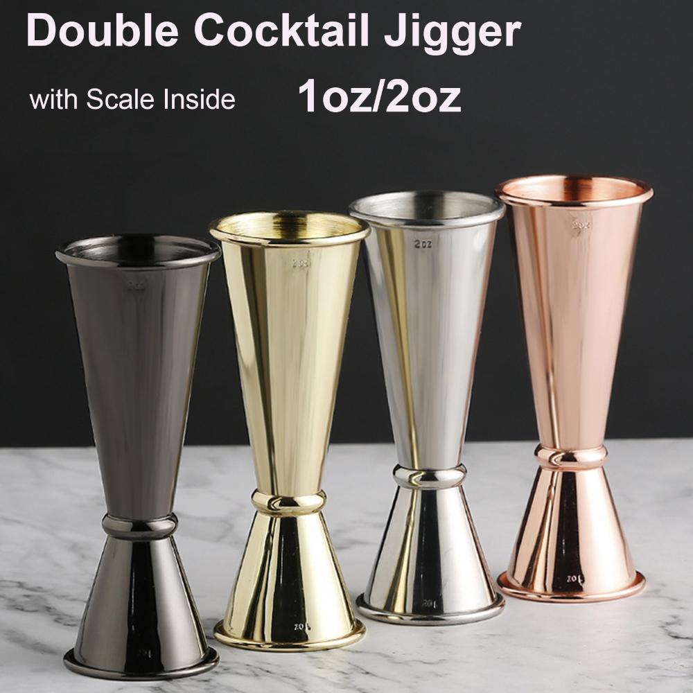 Spirit Measure Jigger - 1oz 2oz New Dual Design Drink