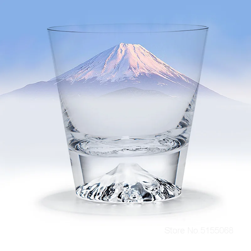 Wine Xo - Japanese Mount Fuji Crystal Wine Glass