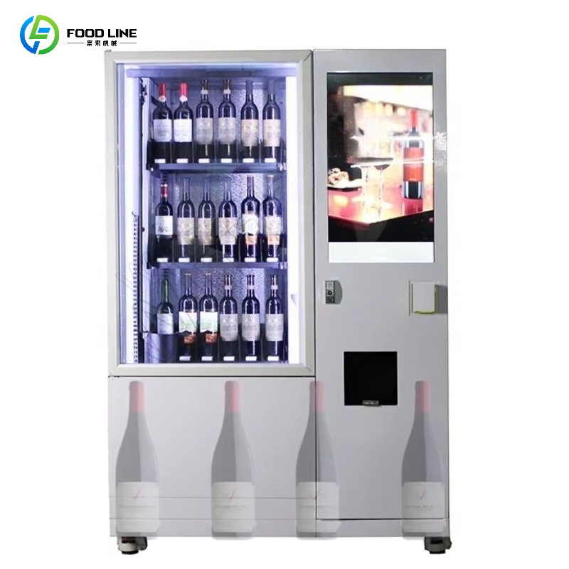 Wine With Beer - Smart Age Verification Lift System Refrigerator