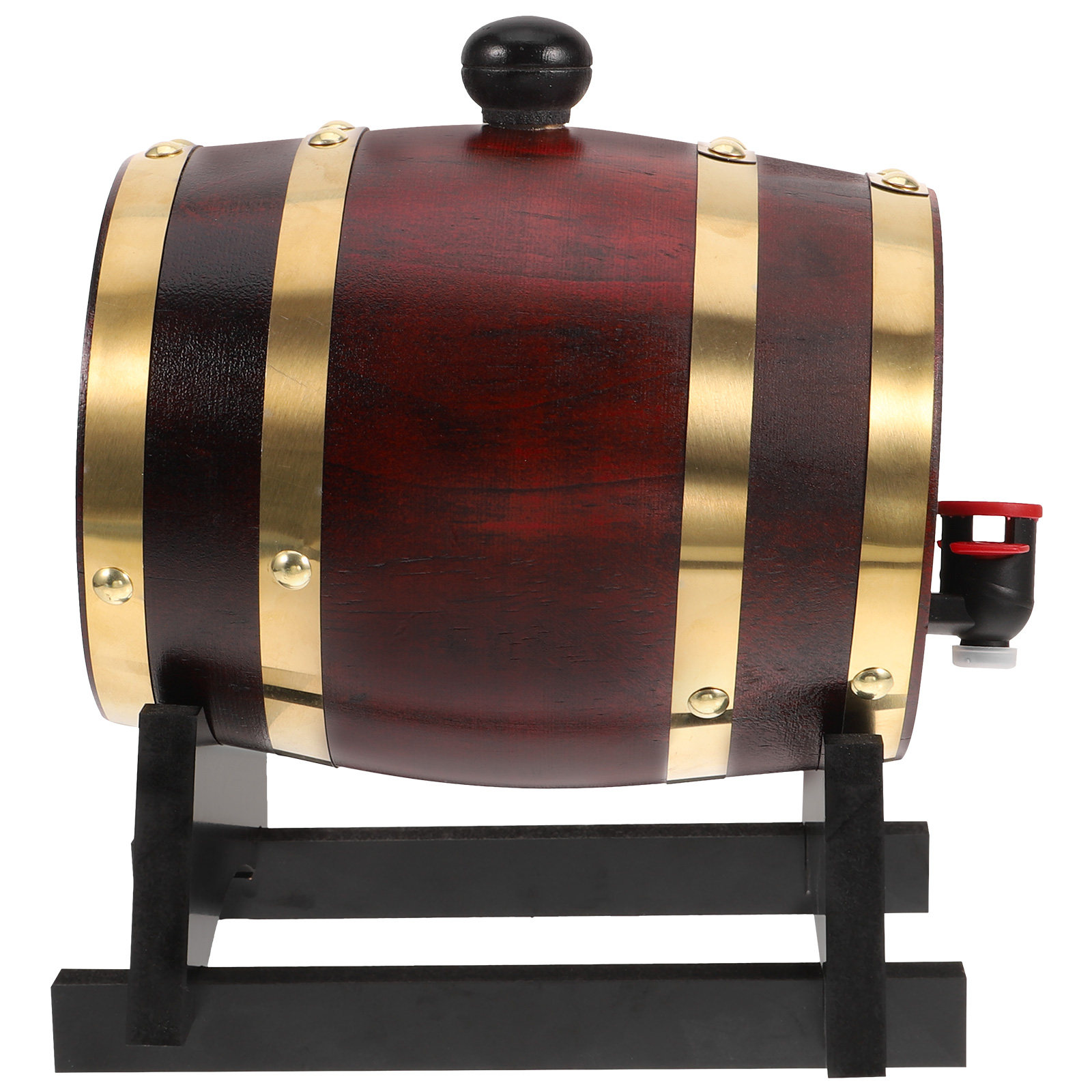 Wine Beer Red - 1Set Wood Wine Barrel 1L Red