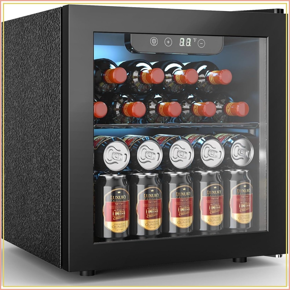 Freestanding Wine Fridge 12 Bo - огляд і ціна Wine Beer Cooler Fridge