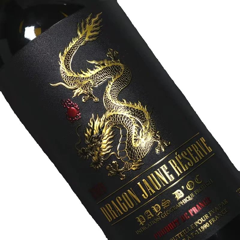 Custom Luxury Wine Label Roll｜ - огляд і ціна Wine Beer Red