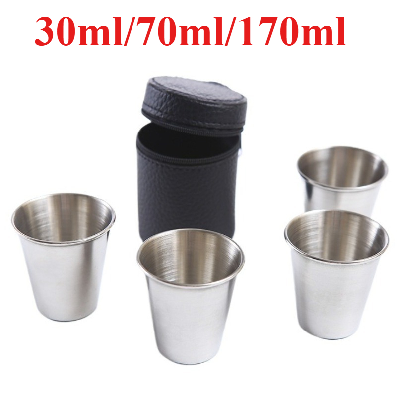 4Pcs/Set Outdoor Stainless Ste - огляд і ціна Beer Flight Set