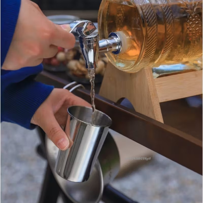 Set of 4 Stainless Steel Outdo - огляд і ціна Beer Flight Set