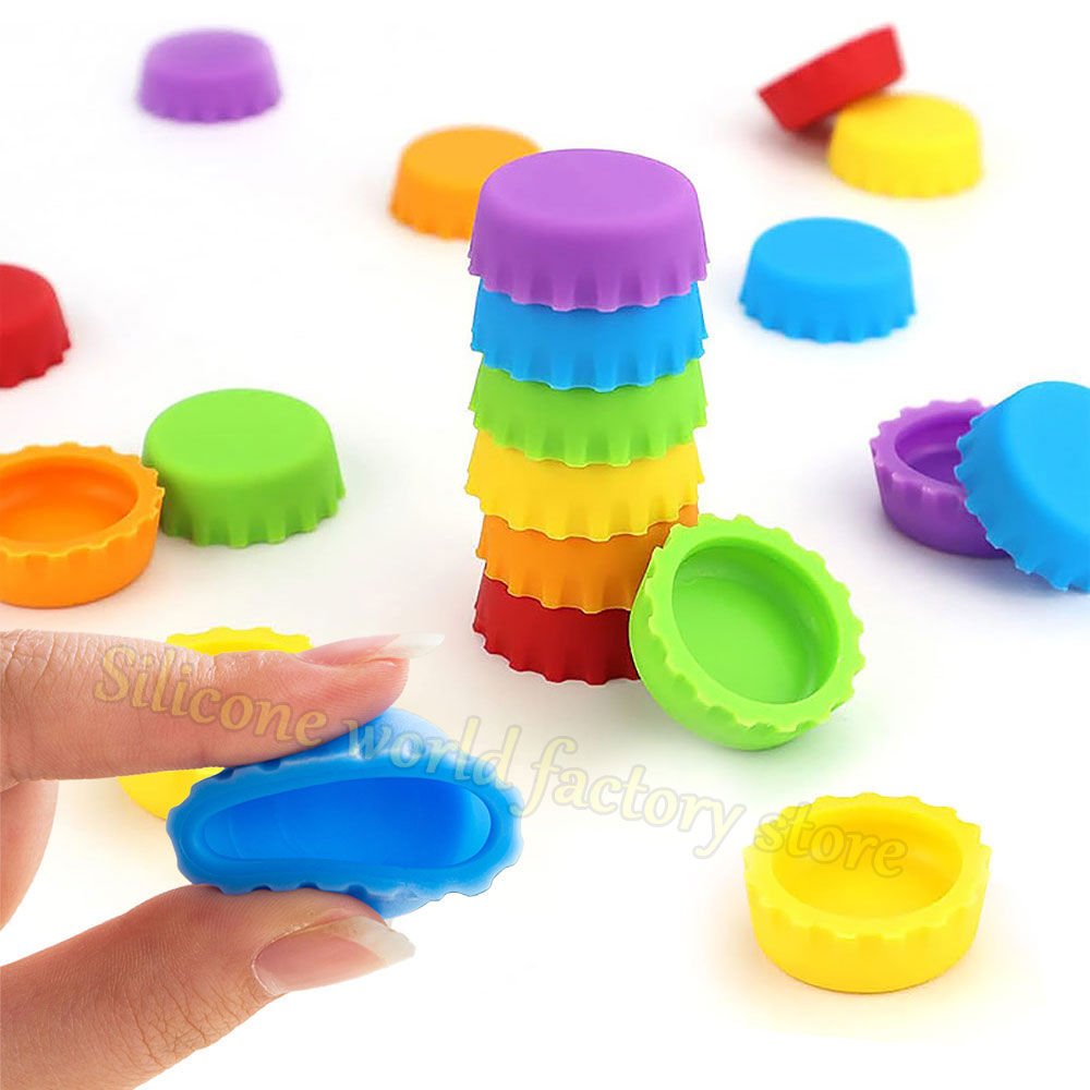 SW 12/6/3PCS Silicone Fresh-ke - огляд і ціна Wine Beer Red
