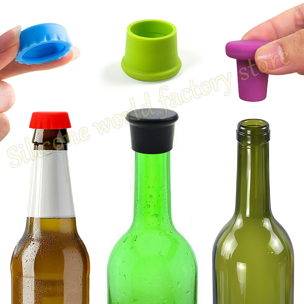 SW 12/6/3PCS Silicone Fresh-ke - огляд і ціна Wine Beer Red
