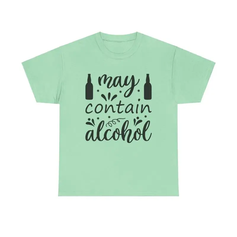 May Contain Alcohol T Shirt fu - огляд і ціна Beer And Wine Quote