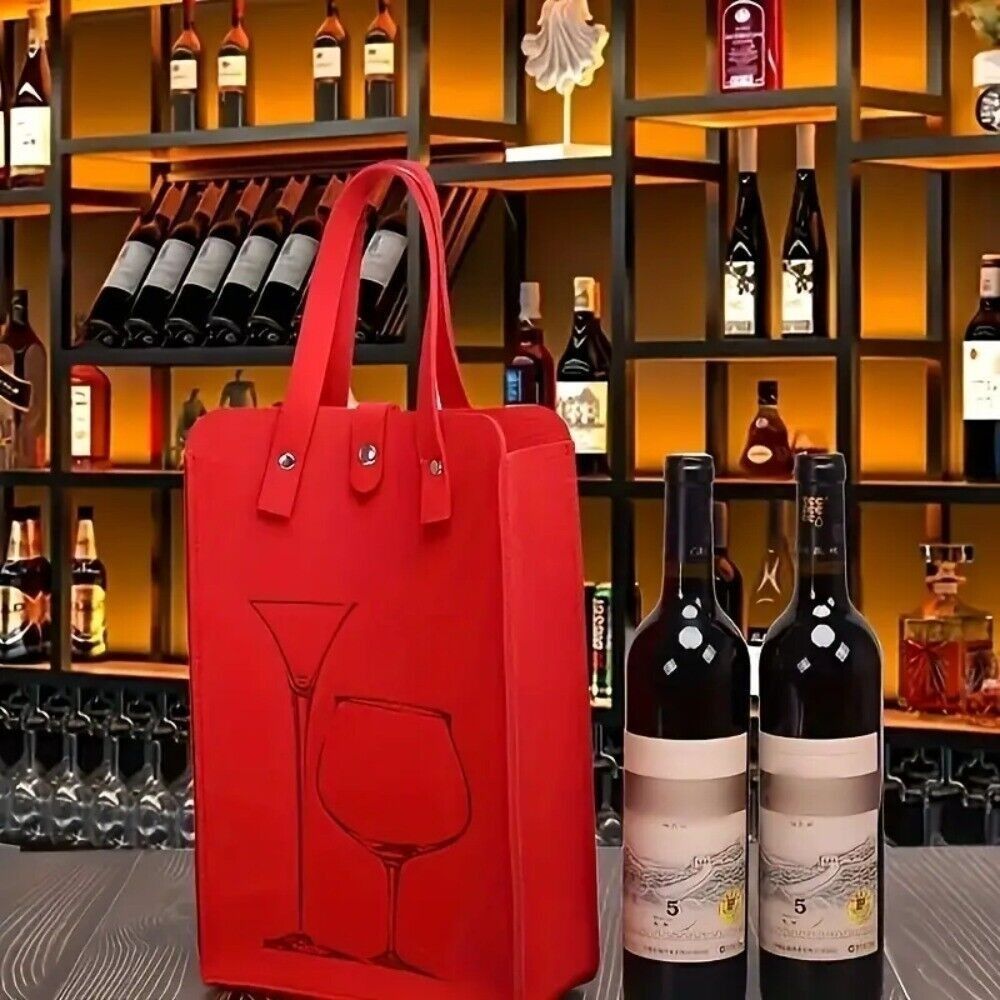 High Quality Felt Red Wine Bag - огляд і ціна Wine & Beer Guayaquil