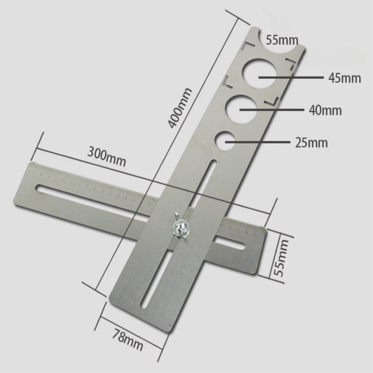 Adjustable Tile Hole Centering - огляд і ціна Spirit Measure Jigger