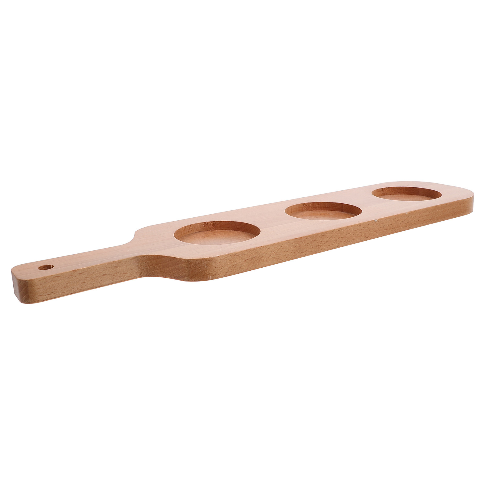 Wooden Flight Board 3-Hole Dri - огляд і ціна Beer Flight Set
