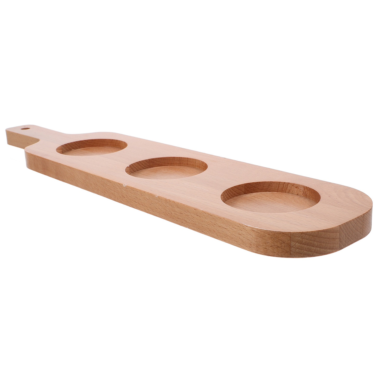 Wooden Flight Board 3-Hole Dri - огляд і ціна Beer Flight Set