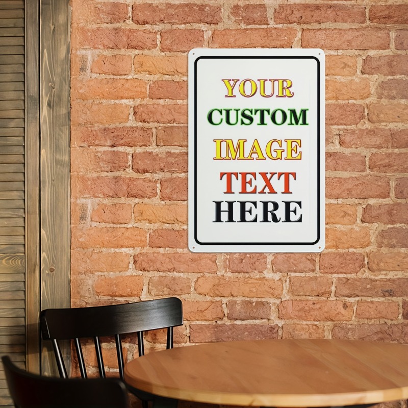 Custom Photo Rectangular Iron  - огляд і ціна Wine Tag Label