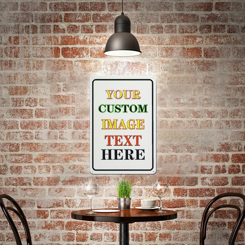 Custom Photo Rectangular Iron  - огляд і ціна Wine Tag Label