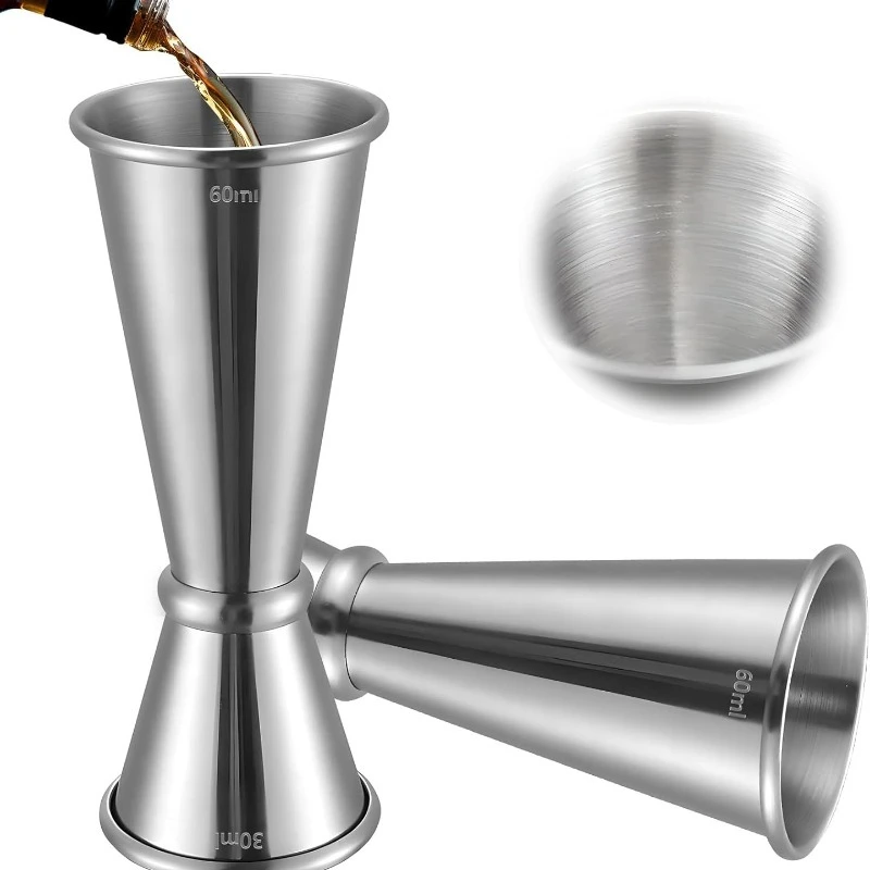 Stainless Steel 30/60ml Cockta - огляд і ціна Spirit Measure Jigger