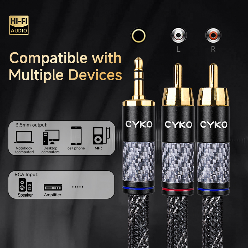CYKO Hifi 6N OFC Audio Cable 3 - огляд і ціна Wine Xo