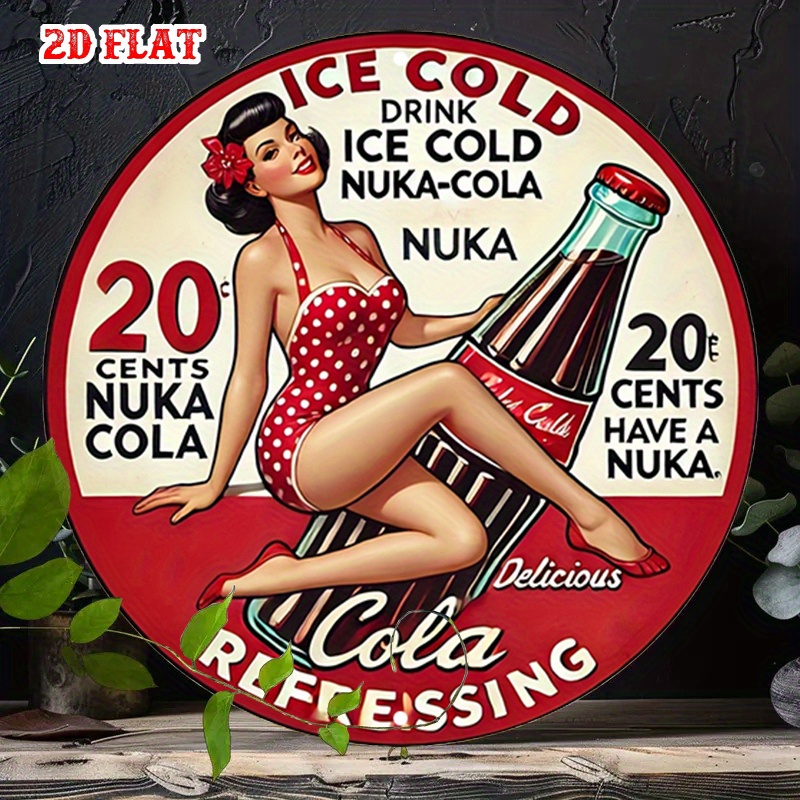 2D Flat, 1pc Retro Pin-Up 7.87 - огляд і ціна Wine Tag Label