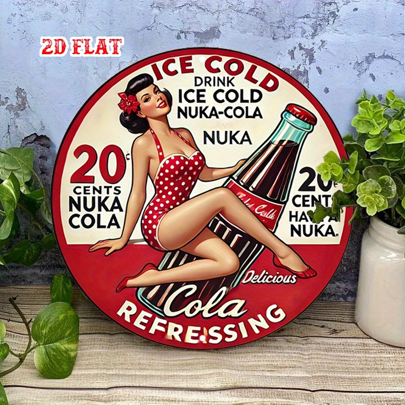 2D Flat, 1pc Retro Pin-Up 7.87 - огляд і ціна Wine Tag Label
