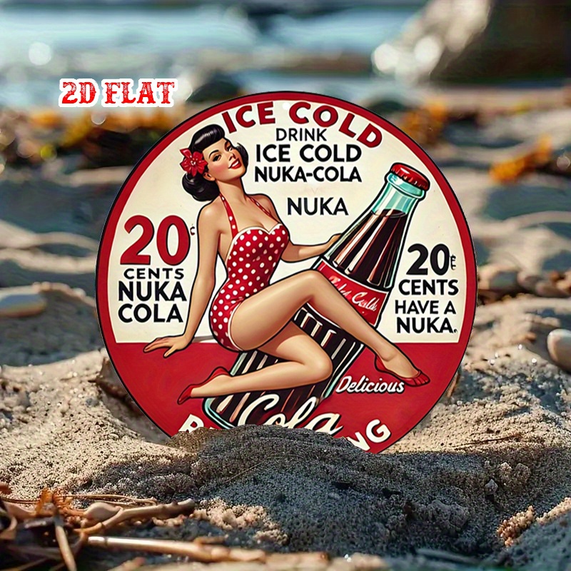 2D Flat, 1pc Retro Pin-Up 7.87 - огляд і ціна Wine Tag Label