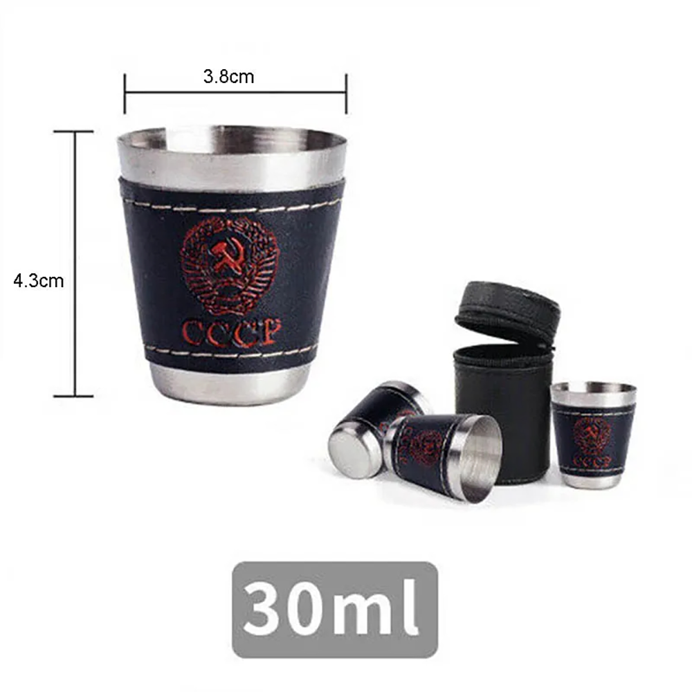 4pcs Outdoor Travel Cups Set C - огляд і ціна Beer Flight Set