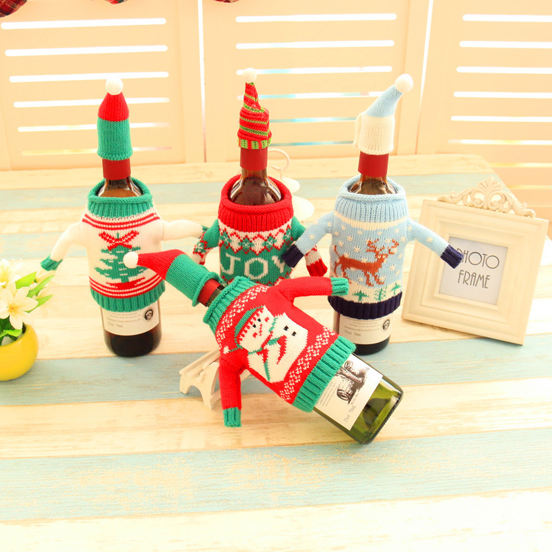 High End Knitted Christmas New - огляд і ціна Wine Beer Red