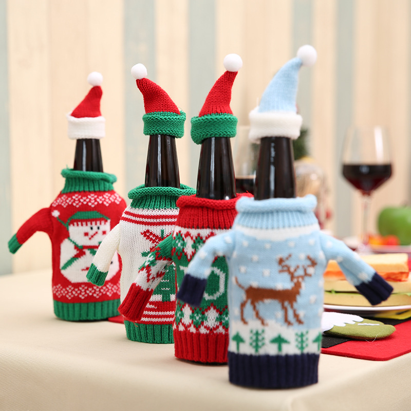 High End Knitted Christmas New - огляд і ціна Wine Beer Red
