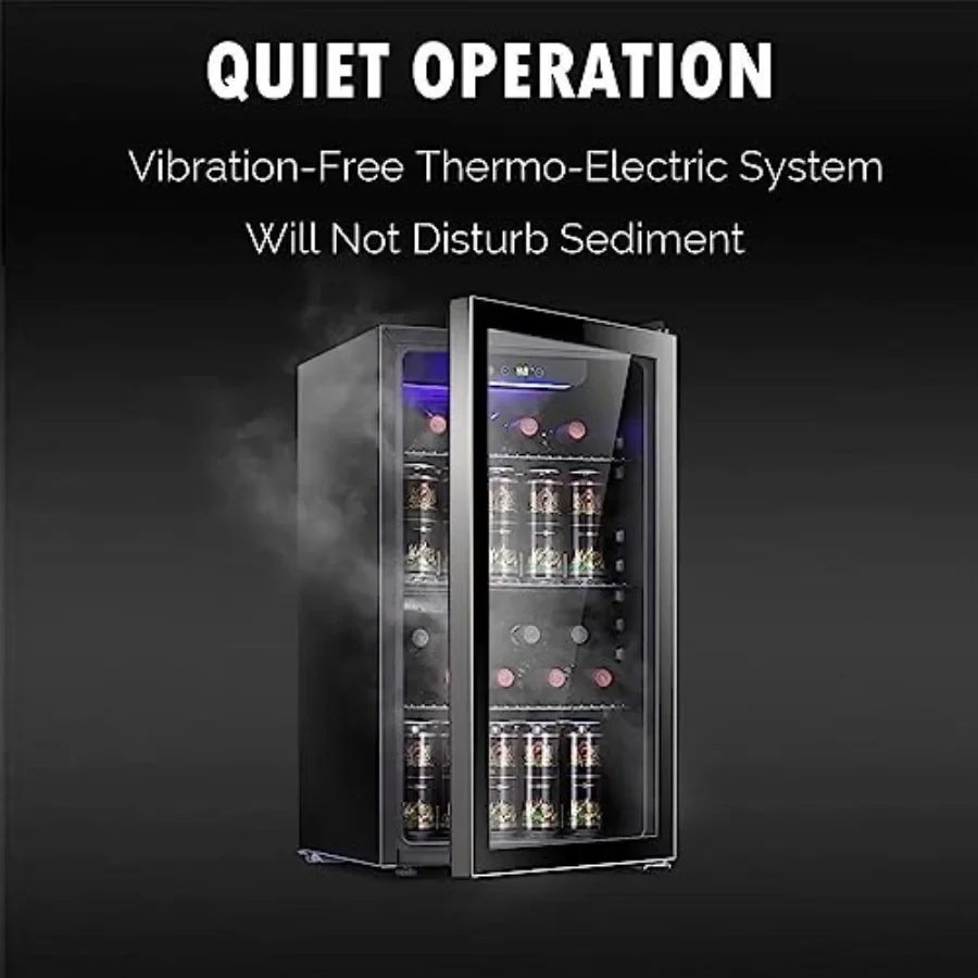 26 Bottle 130 Can Wine Cooler/ - огляд і ціна Wine Beer Cooler Fridge