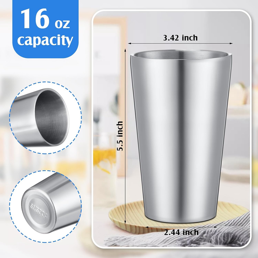 Coffee Mugs Set of 2 Stainless - огляд і ціна Beer Flight Set