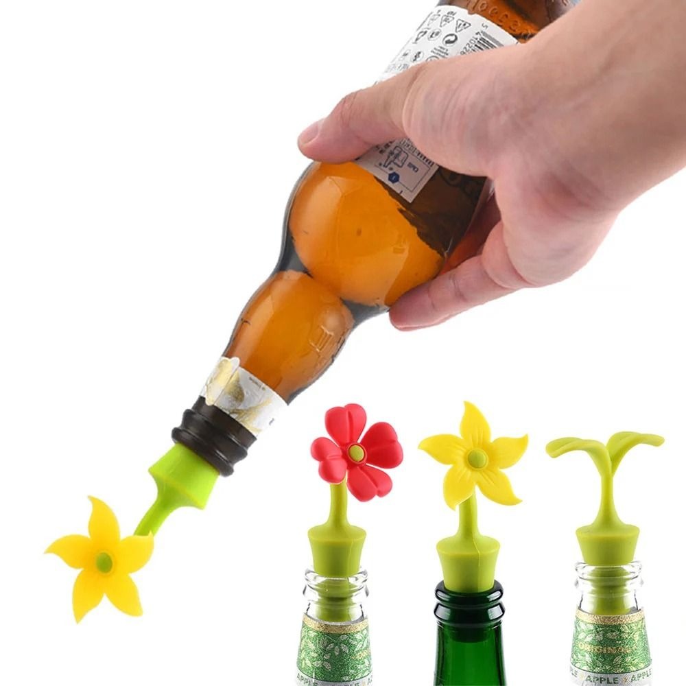 New Silicone Wine Bottle Stopp - огляд і ціна Wine Beer Red