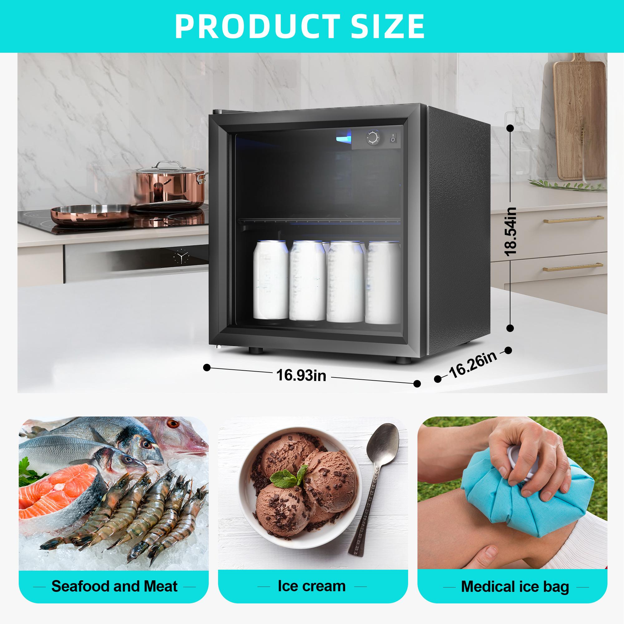EKOJUCE  Mini Fridge with Glas - огляд і ціна Wine Beer Cooler Fridge