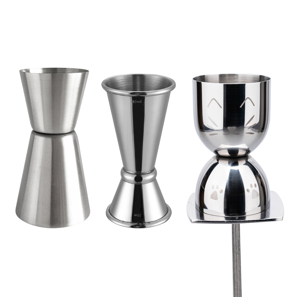 20/40ml Cocktail Bar Stainless - огляд і ціна Spirit Measure Jigger