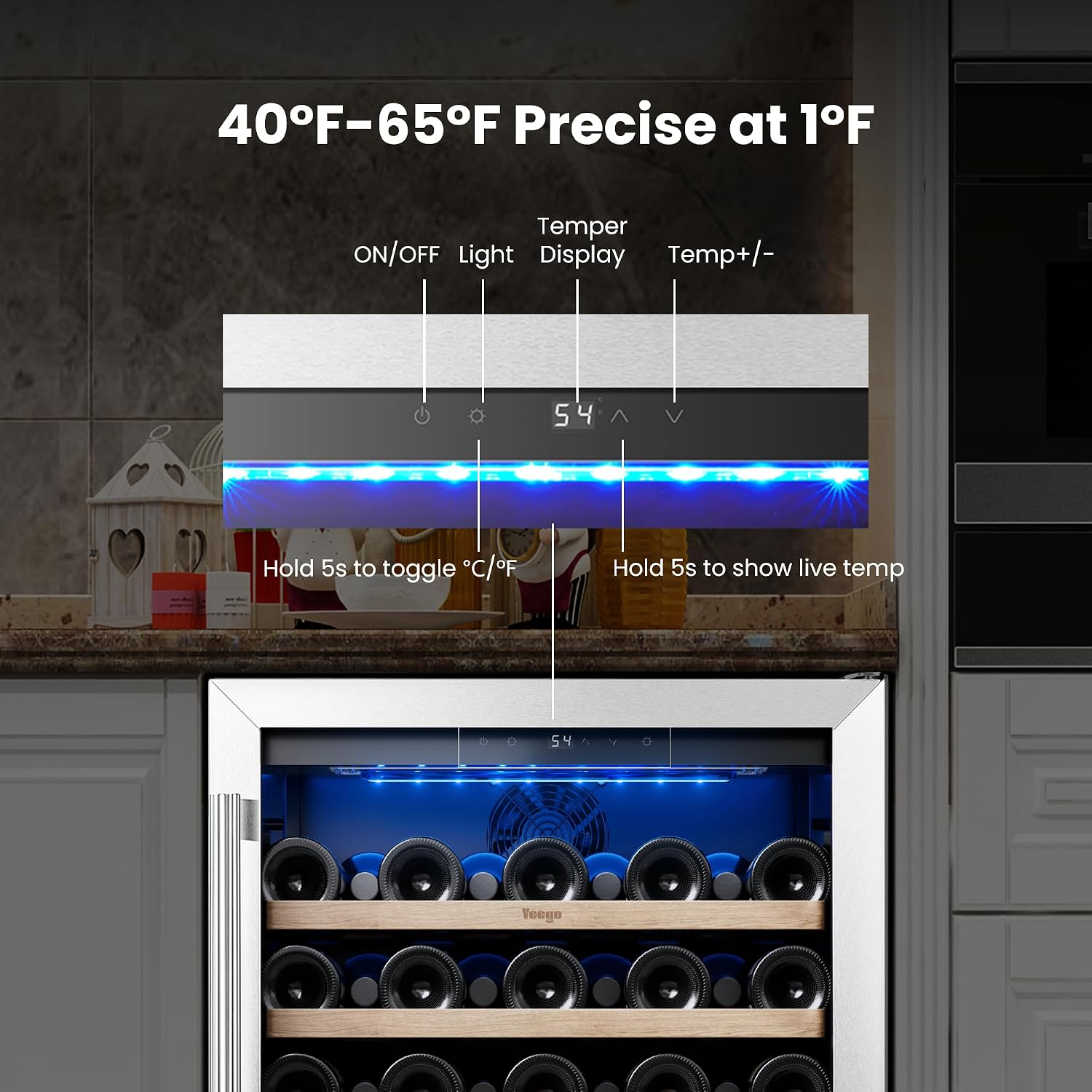 Yeego Wine Fridge Cooler - 24  - огляд і ціна Wine Beer Cooler Fridge