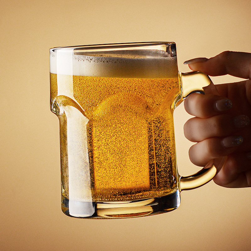 Household beer mug with handle - огляд і ціна Wine Draft Beer