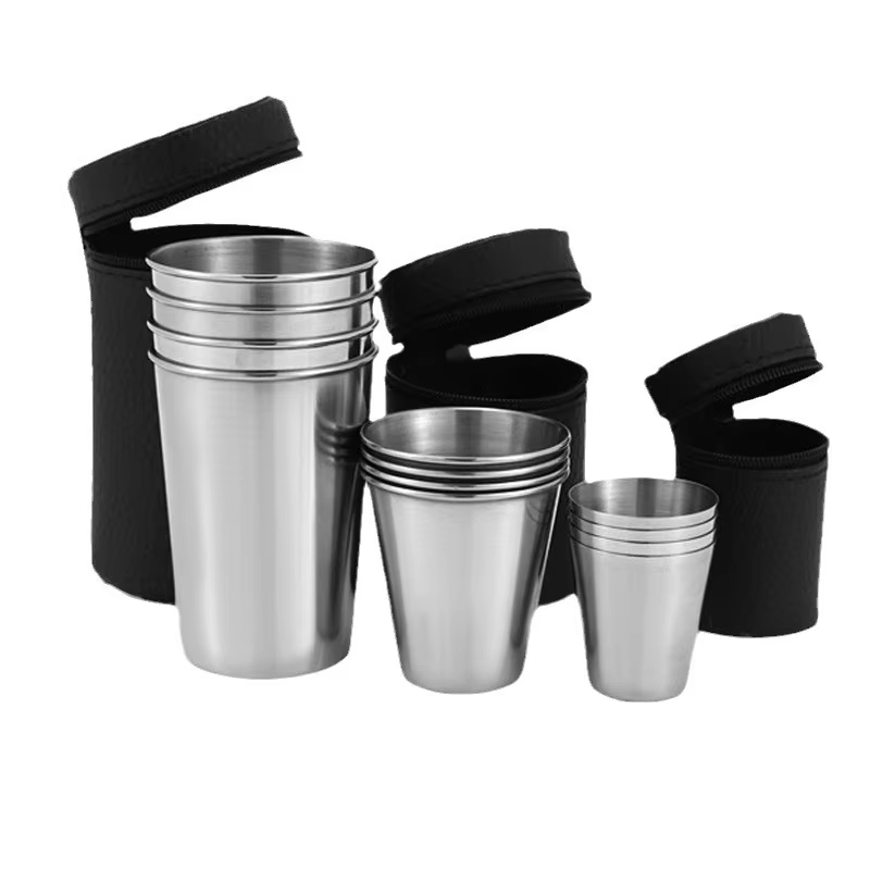 Stainless Steel Cups Mini Set  - огляд і ціна Beer Flight Set