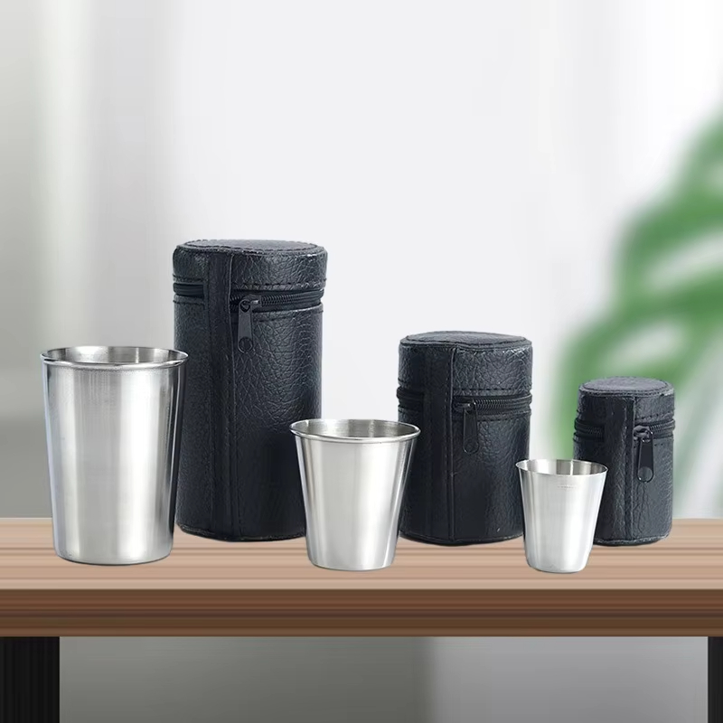 Stainless Steel Cups Mini Set  - огляд і ціна Beer Flight Set