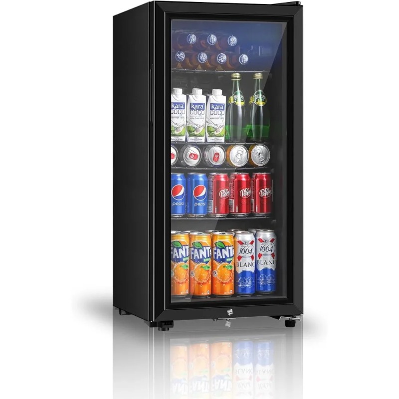 Beverage Refrigerator, 3.2 Cu. - огляд і ціна Wine Beer Cooler Fridge