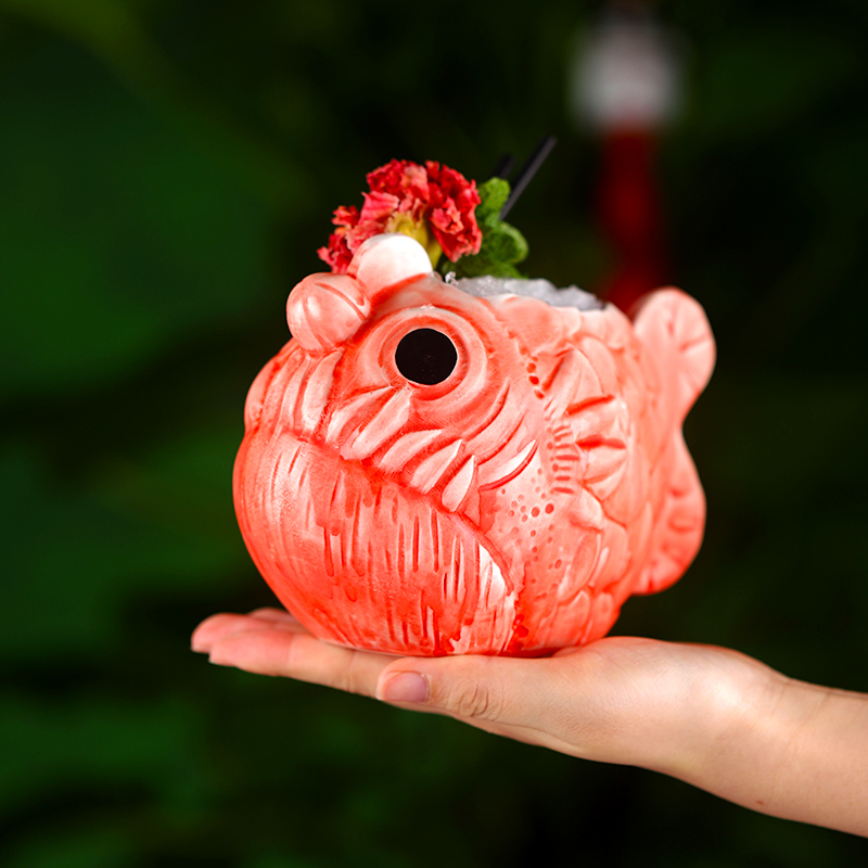 Cute Lantern Fish Cocktail Gla - огляд і ціна Wine Beer Red