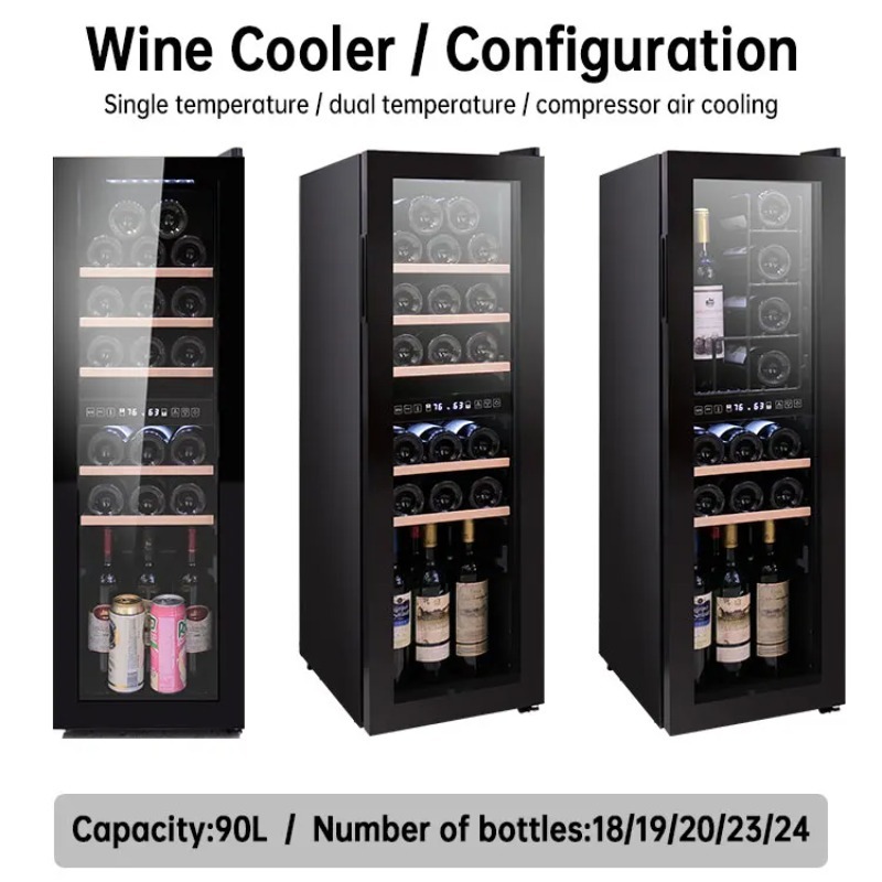 Supermarket Glass Chiller Mini - огляд і ціна Wine Beer Cooler Fridge