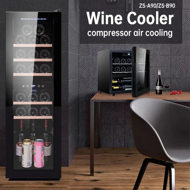 Supermarket Glass Chiller Mini - огляд і ціна Wine Beer Cooler Fridge